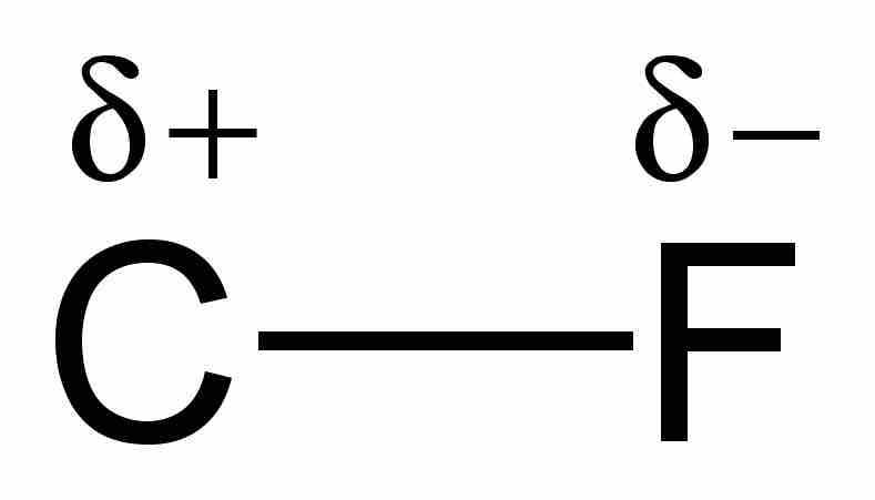 Example of a polar covalent bond