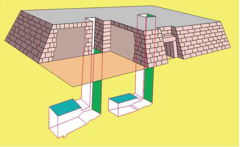 Mastaba schematic