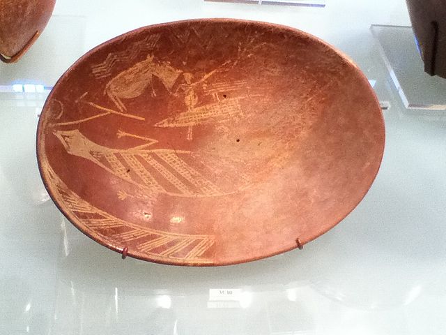 Ceramic plate (c. 3900 BCE)