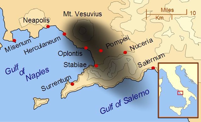 
Eruption of Mount Vesuvius

