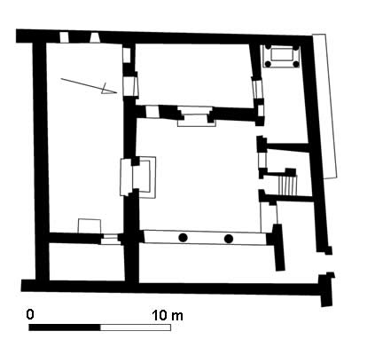 Plan of the House Church at Dura-Europos