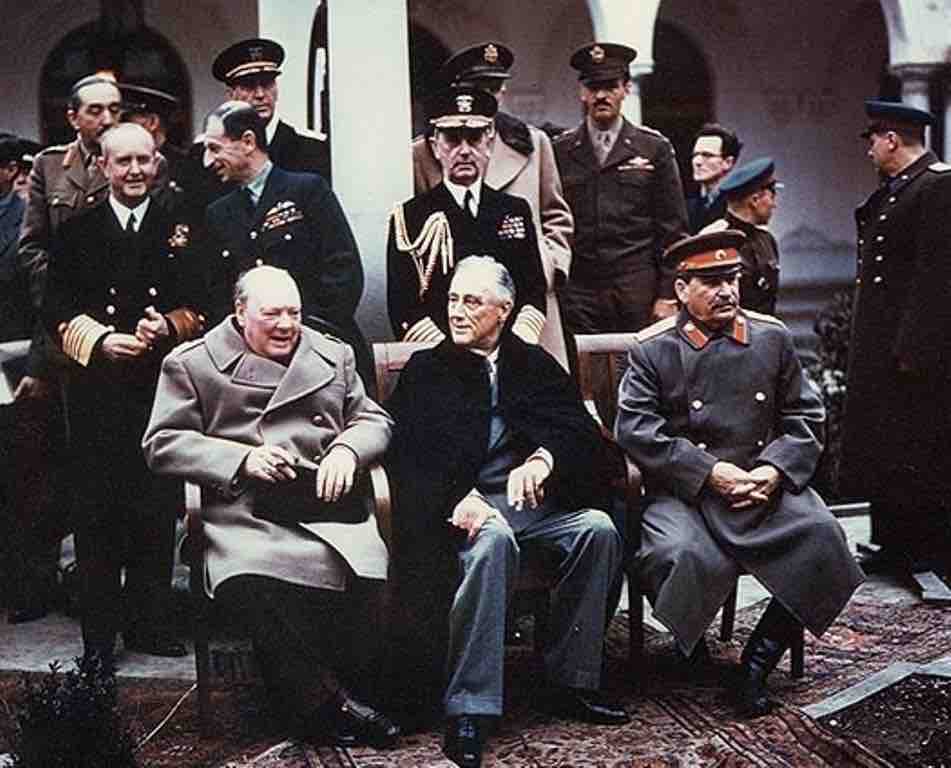 The Big Three at Yalta