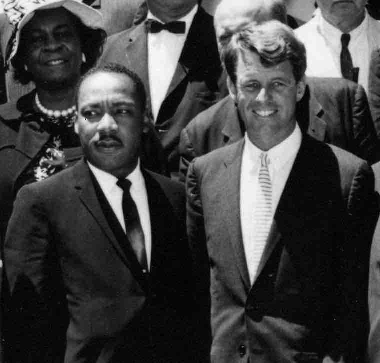 Robert Kennedy and Martin Luther King, Jr.