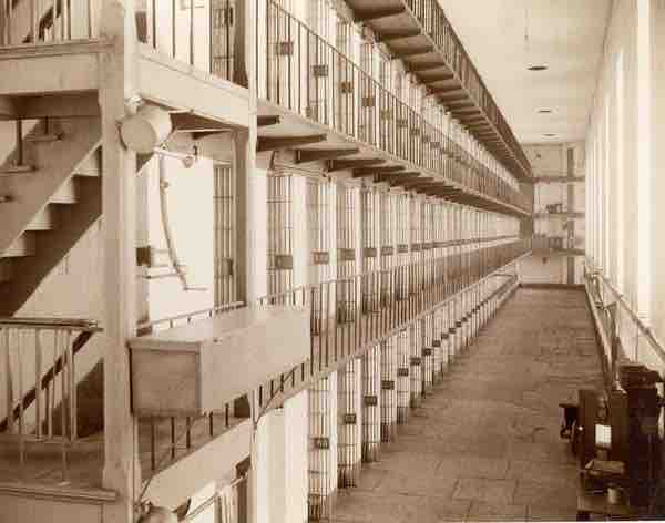 A Prison Cell Block