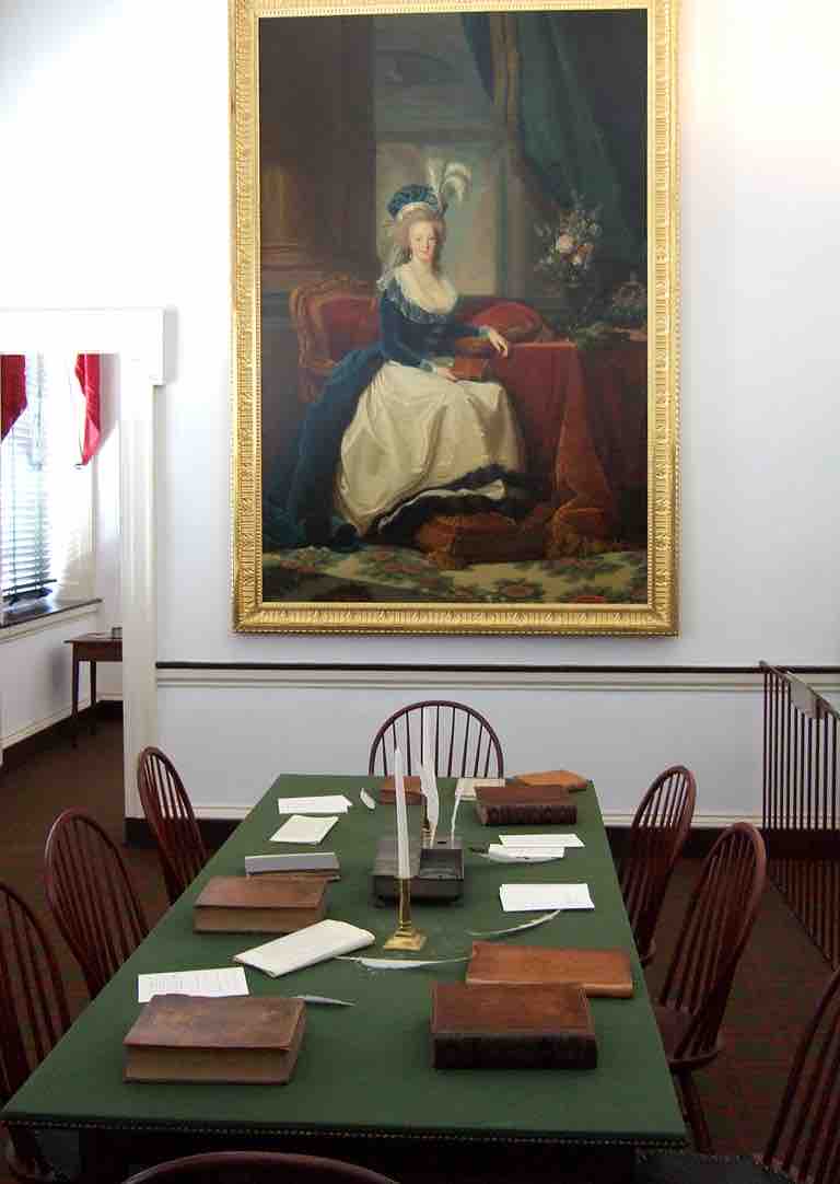 Congress Hall Committee Room Marie Antoinette