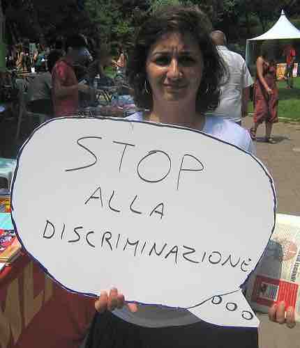 Protesting discrimination
