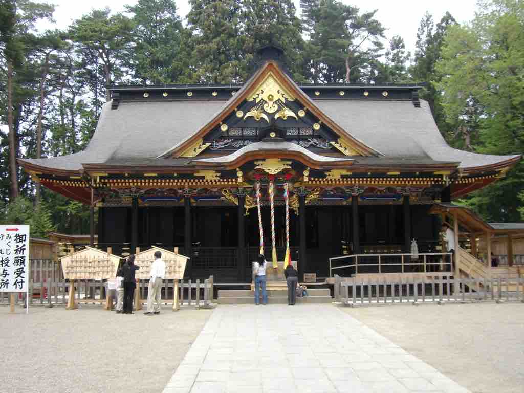 Ōsaki Hachiman-gū shrine in Sendai city