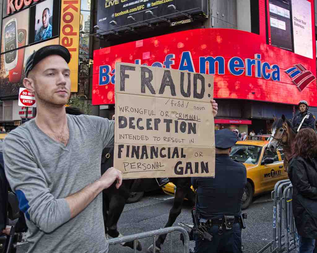 Occupy Wall Street - Fraud