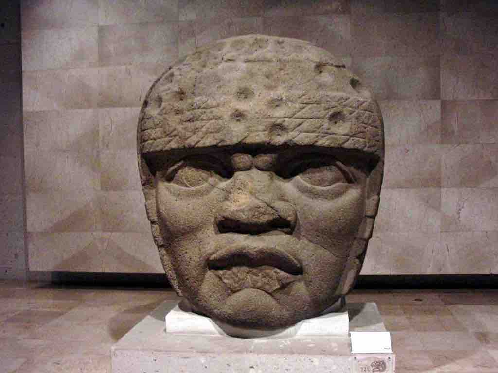 Olmec Head No. 3 from San Lorenzo Tenochtitlan 1200-900 BCE.