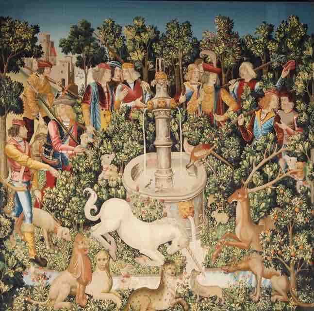 The second of the Unicorn Tapestries