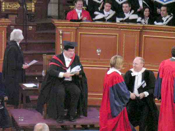 Oxford University Ceremony