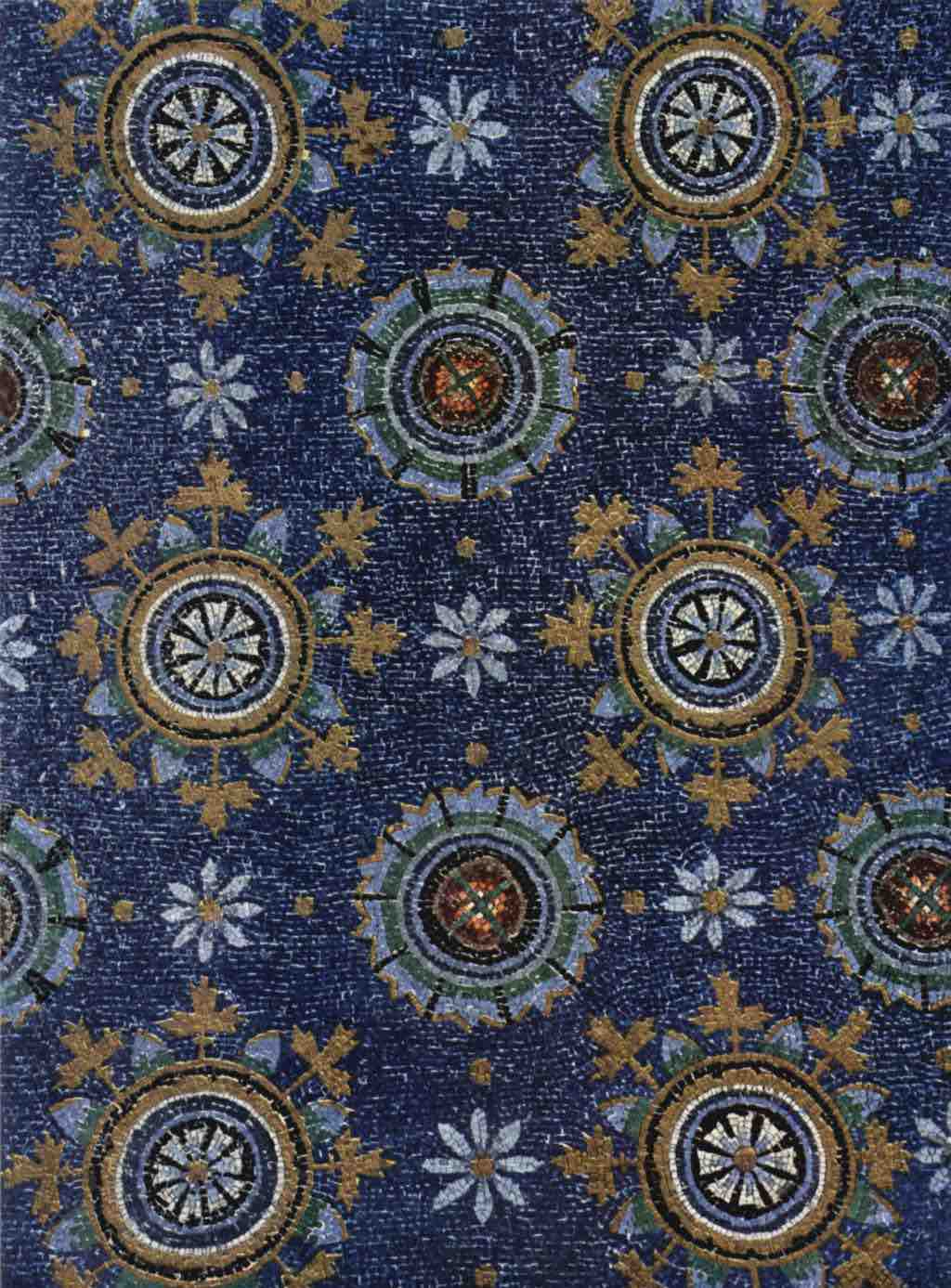 Ceiling Mosaic at the Mausoleum of Galla Placidia