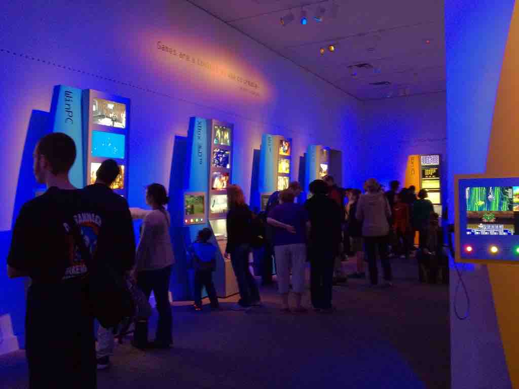 The Art of Video Games Exhibition Crowd, March 16, 2012 - September 30, 2012