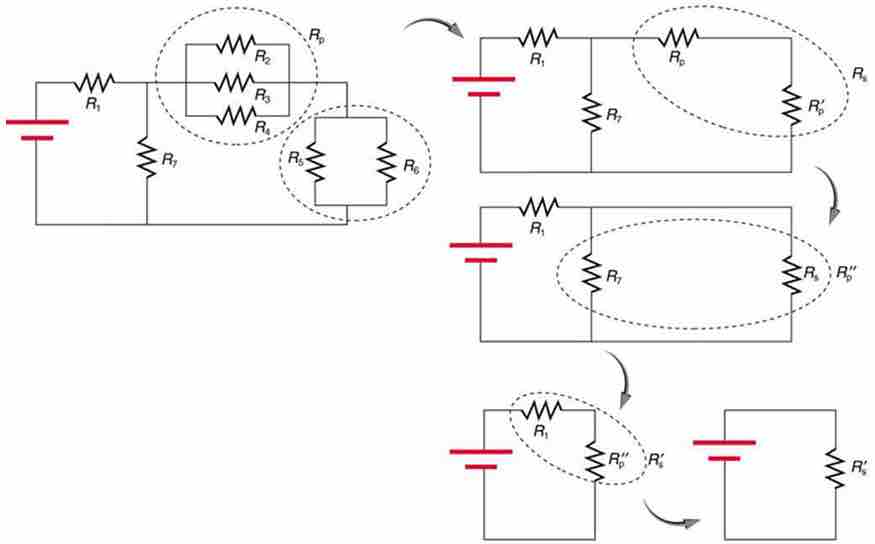 Reducing a combination circuit