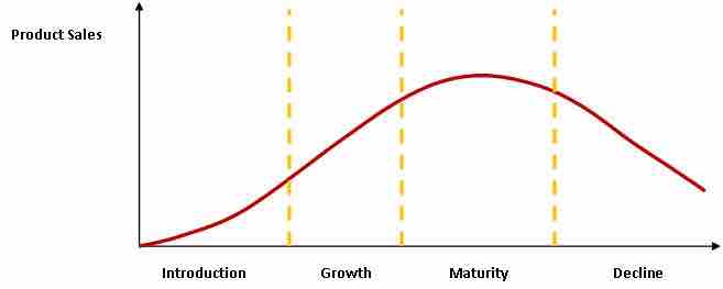 Phases in the Product Life Cycle