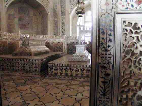 Inside the inner tomb