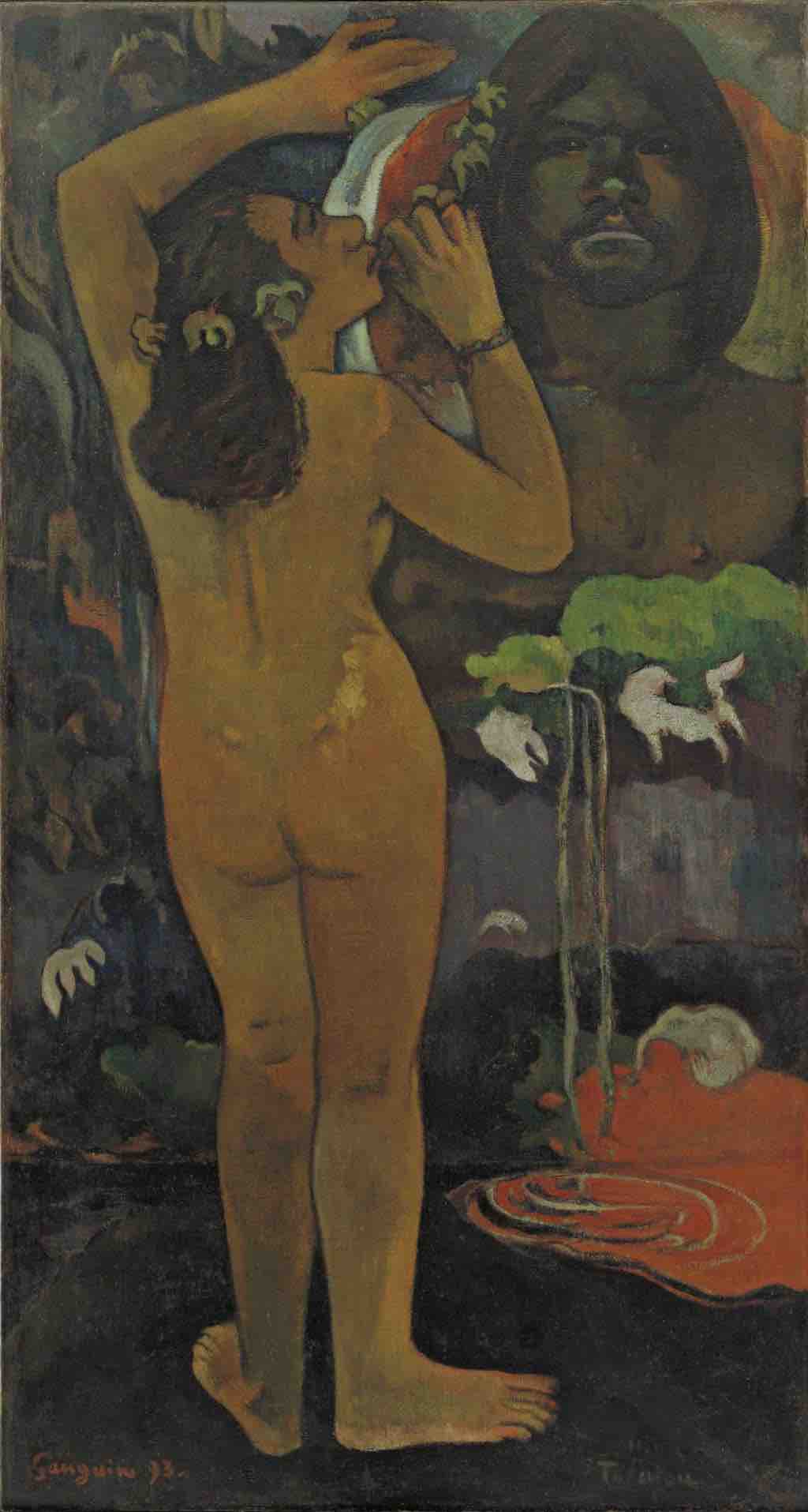 The Moon and the Earth, by Paul Gauguin, 1893