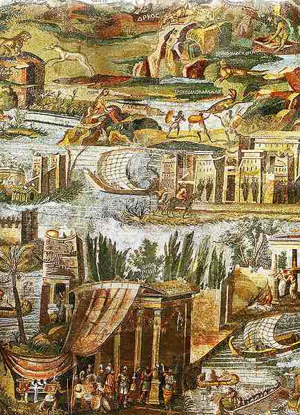 Nile Mosaic of Palestrina (c. 100 BCE)
