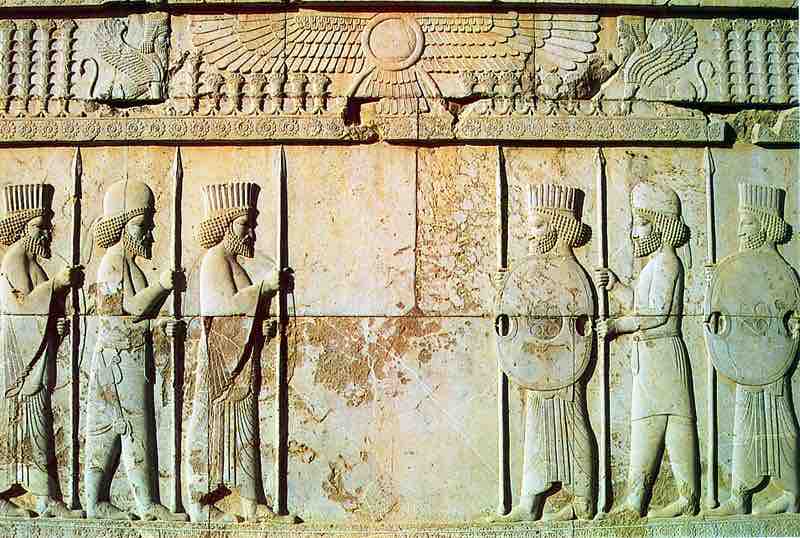 Relief from Apadana Hall, Persepolis