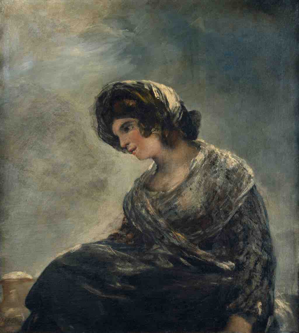 The Milkmaid of Bordeaux, by Goya, ca. 1825-1827