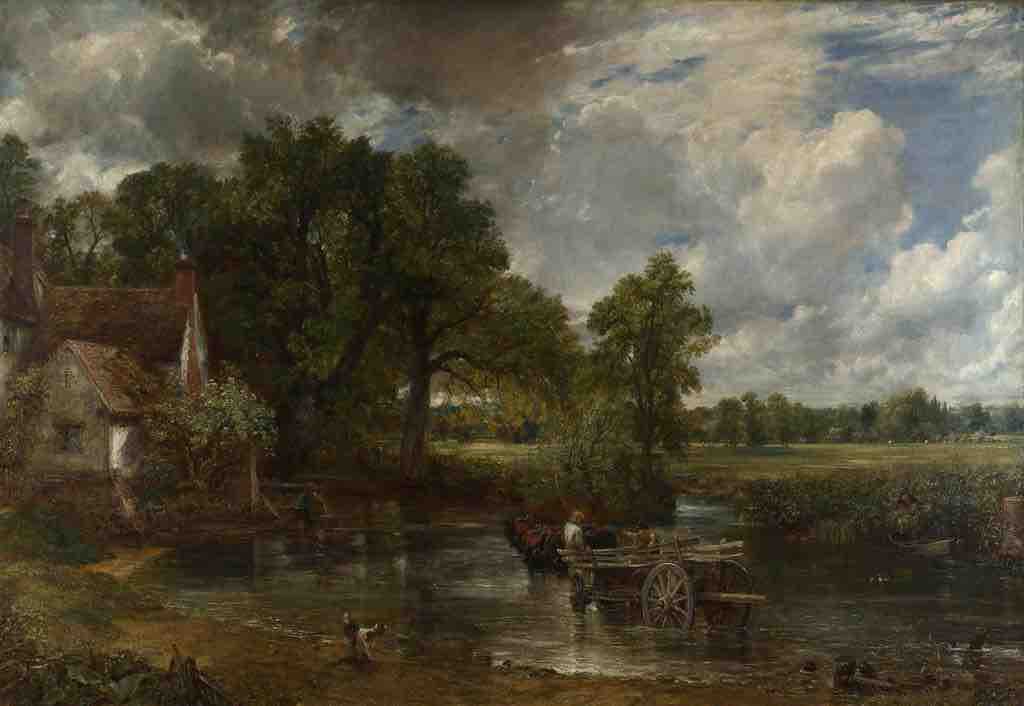 The Hay Wain, by John Constable, 1821