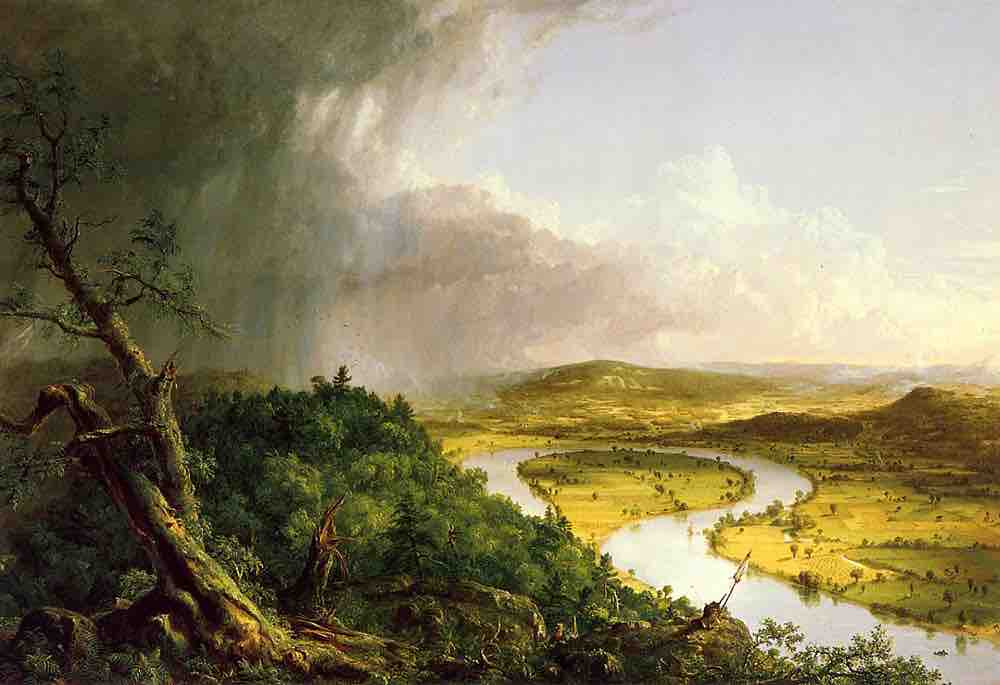 The Oxbow, by Thomas Cole, 1836