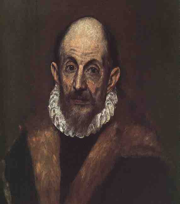 <em>Portrait of a Man</em> by El Greco, 1604