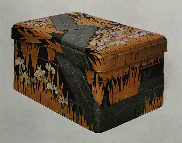 Lacquered Writing Box by Ogata Korin, ca. 1700.