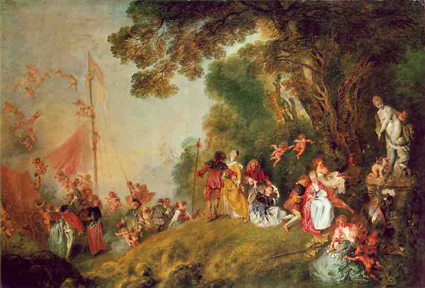 'Pilgrimage to Cythera' by Antoine Watteau