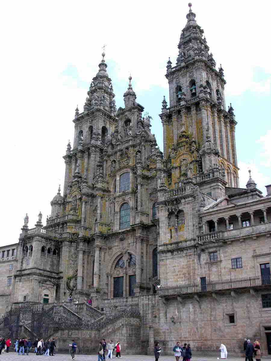 Cathedral of Santiago de Compostela in Spain.
