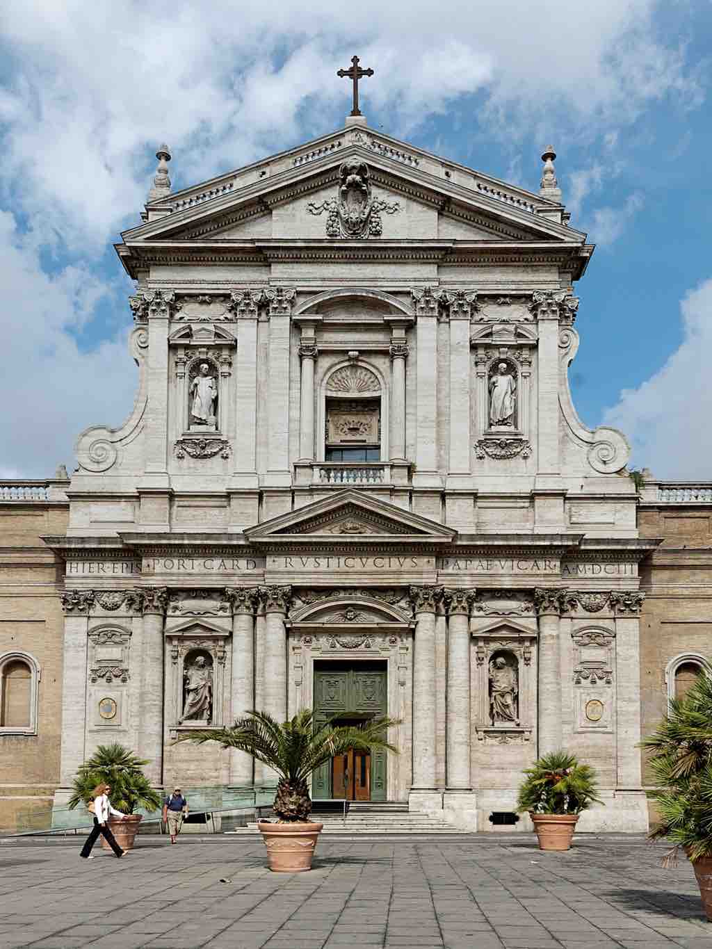Facade of Santa Susanna by Carlo Maderno