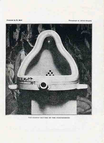 Marcel Duchamp, <em>Urinal</em>, 1917