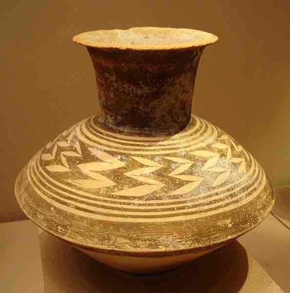 Pottery from the Late Ubaid period