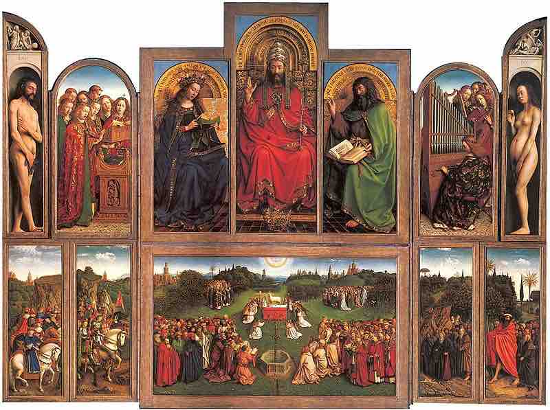 <em>The Ghent Altarpiece</em> by Jan van Eyck