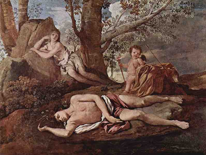 Nicolas Poussin, <em>Echo and Narcissus</em>