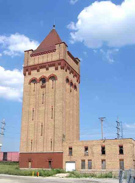 The Last Vestige of the Hawthorne Works Plant in Cicero, Illinois
