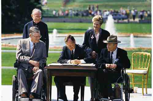 Signing of the ADA Act of 1990