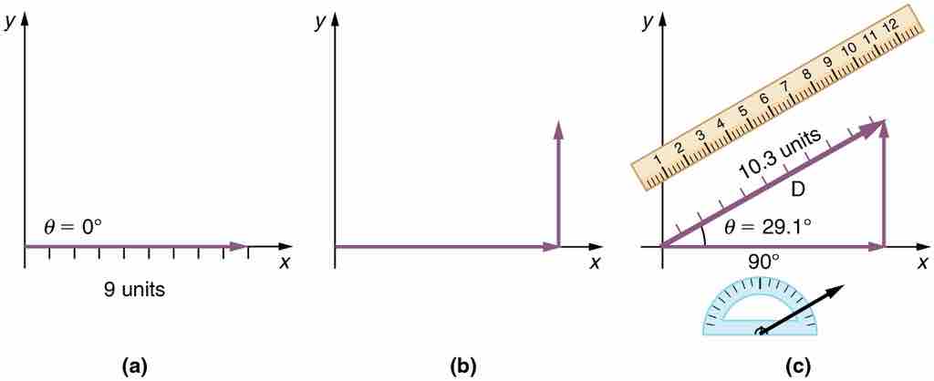 Graphical Addition of Vectors