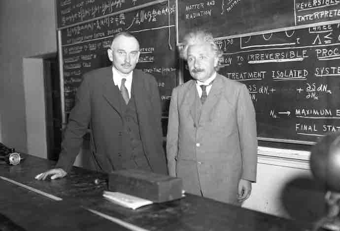 Richard C. Tolman and Albert Einstein