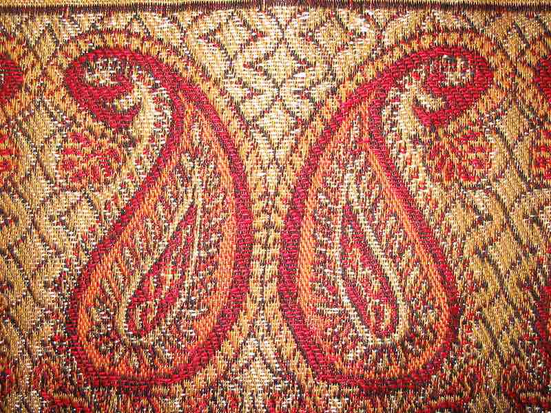 A persian motif on textile