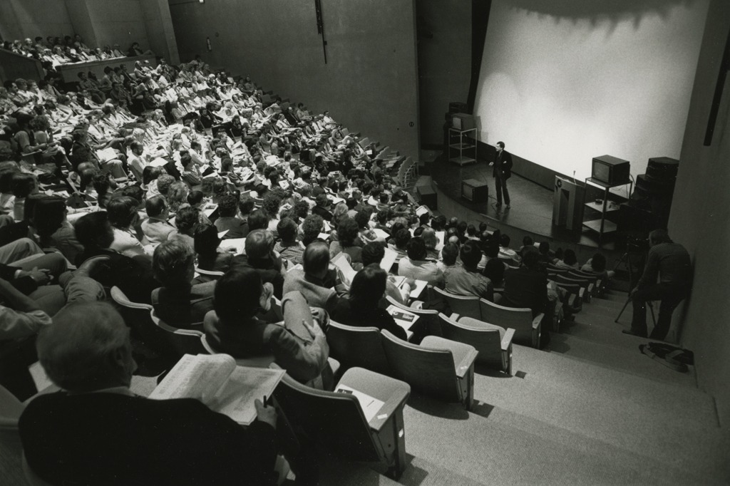 Professor Gene Youngblood Lecturing at Rochester Institute of Technology