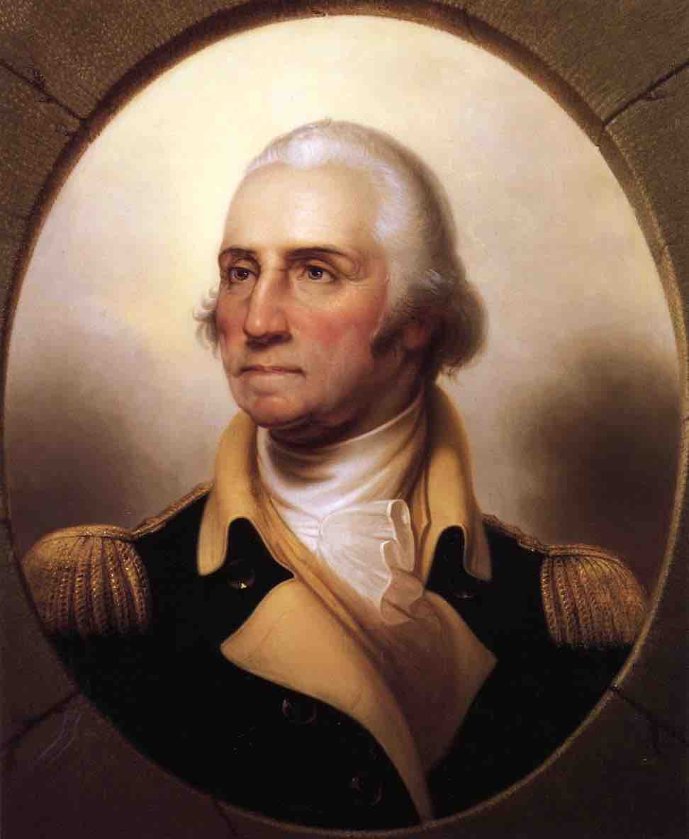 George Washington, by Rembrandt Peale, ca. 1850