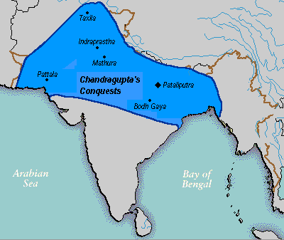 The Maurya Empire c. 320 BCE