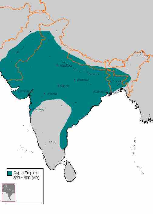 Gupta Empire, 320-600 CE