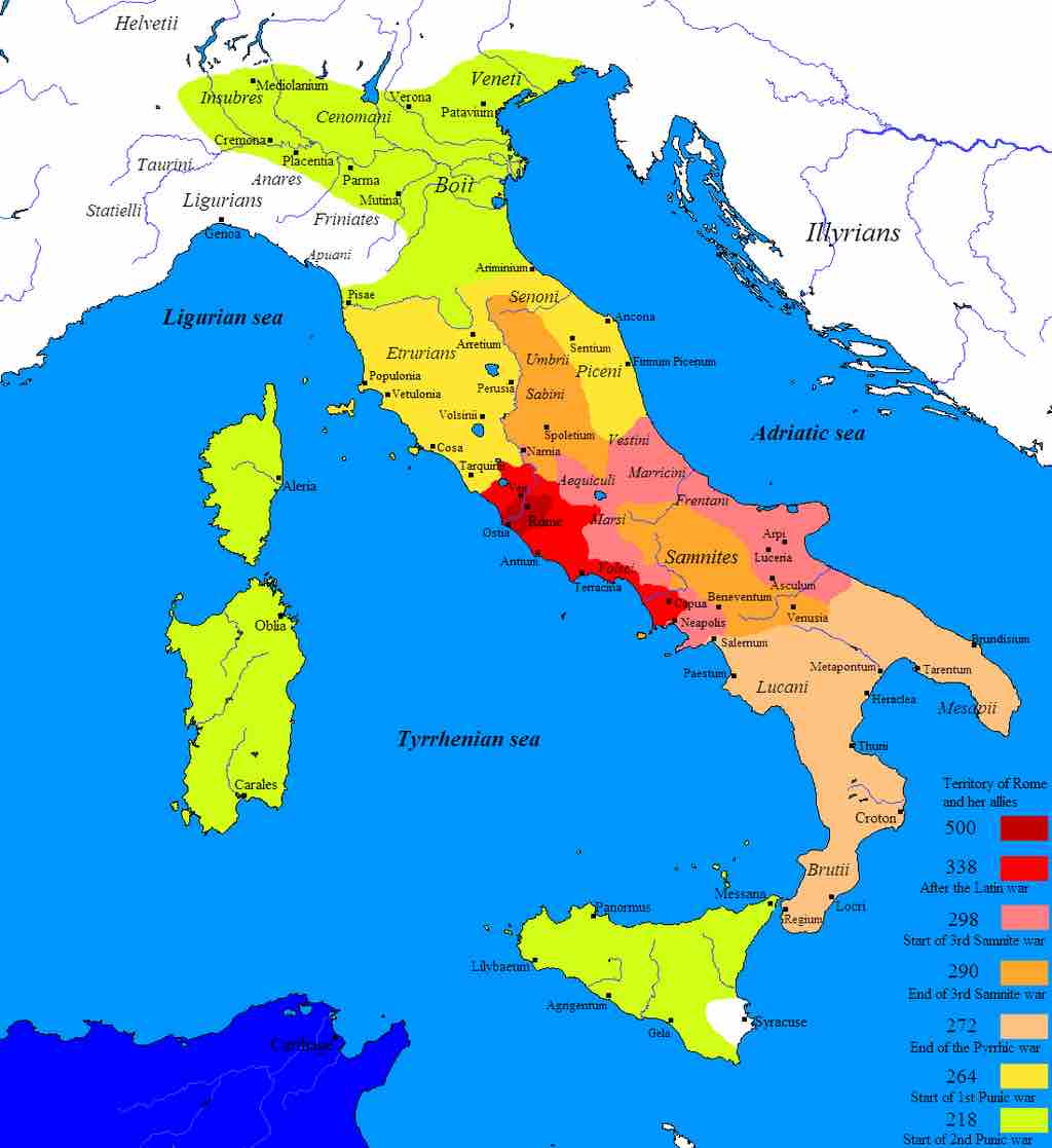 Roman Conquest of the Italian Peninsula