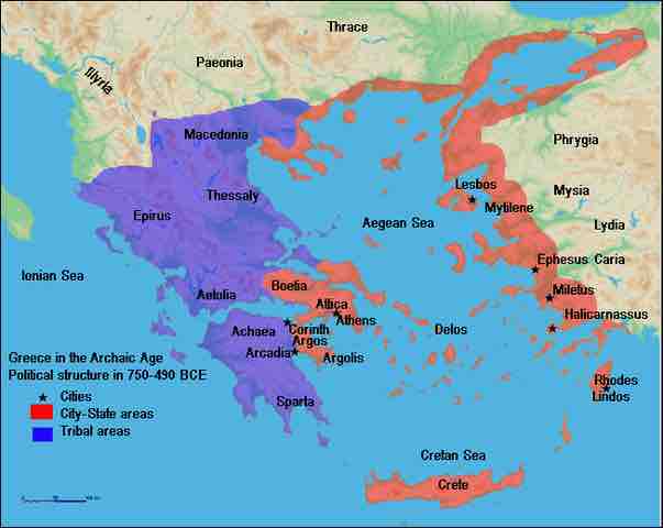 Political geography of ancient Greece