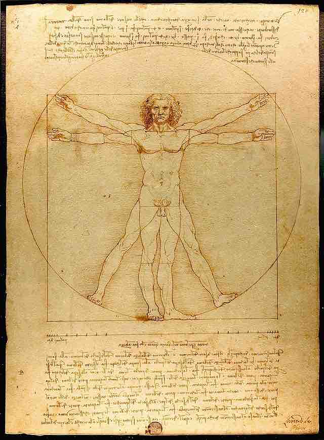 Leonardo da Vinci's <em>Vitruvian Man</em>