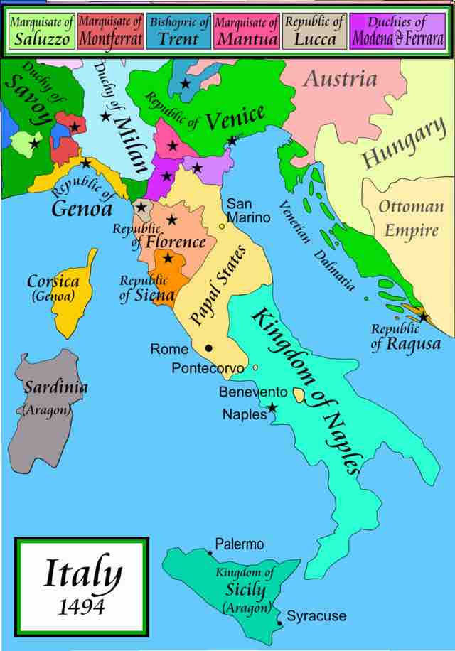 Italy - 1494