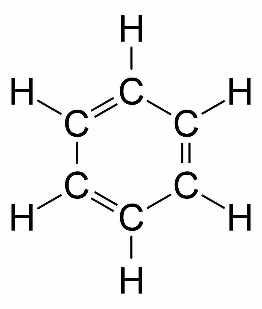 Kekulé structure for benzene