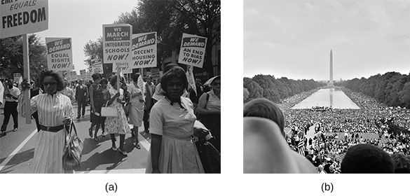 The March on Washington, August of 1963